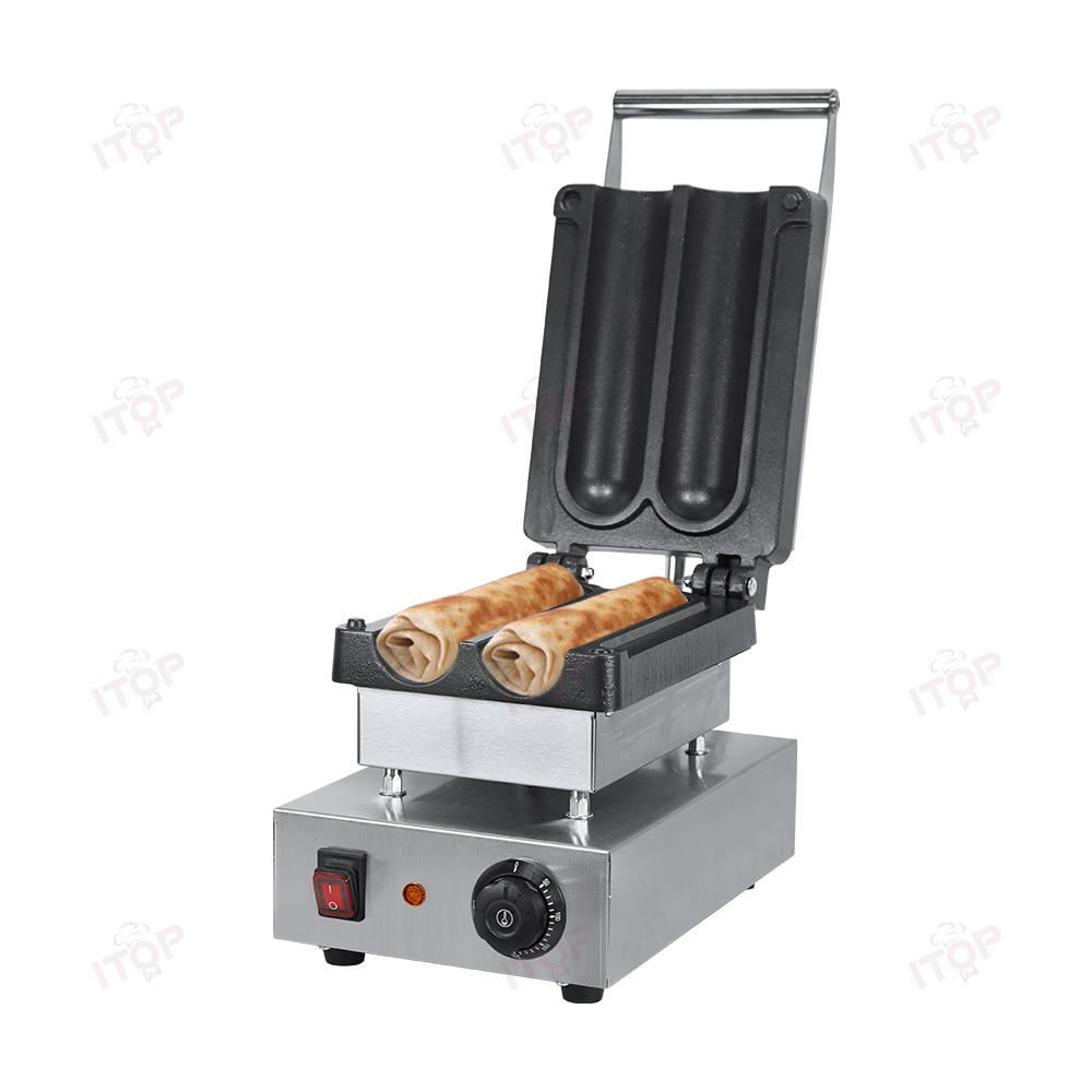 Sandwich Press Grill - Commerciële Shawarma Gyro Tortilla Wrap Persmachine