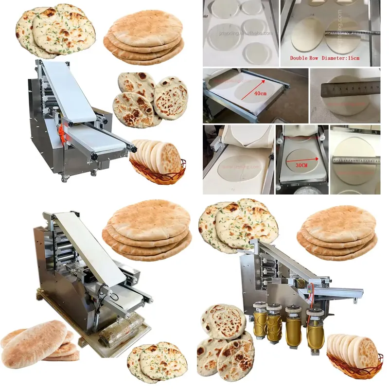 Roti Maker Automatic - Recyclingmachine 2026 5-40cm Volledig Automatische Tortilla