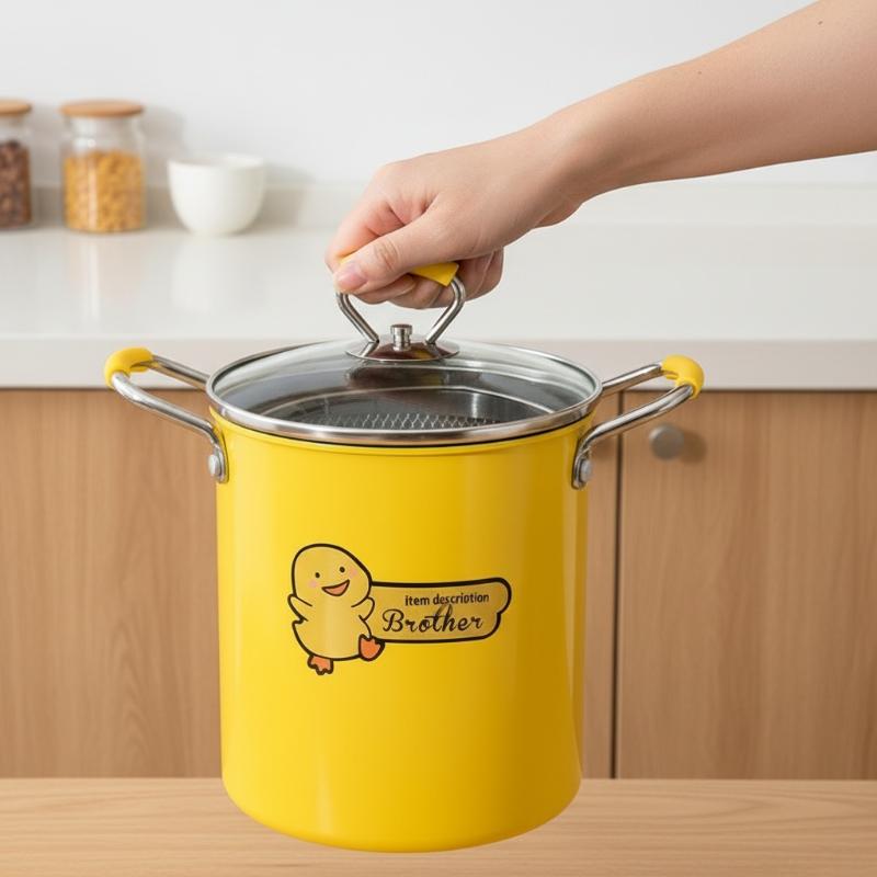 Kitchen Appliances In Japanese - 2/3L Friteusepan Roestvrij Staal Japanse Friteusepan