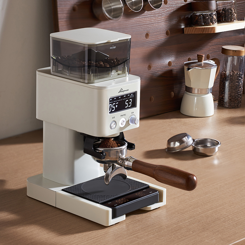 Coffee Grinder Burr - Elektrische koffiemolen Verstelbare braam 30-niveaus malen