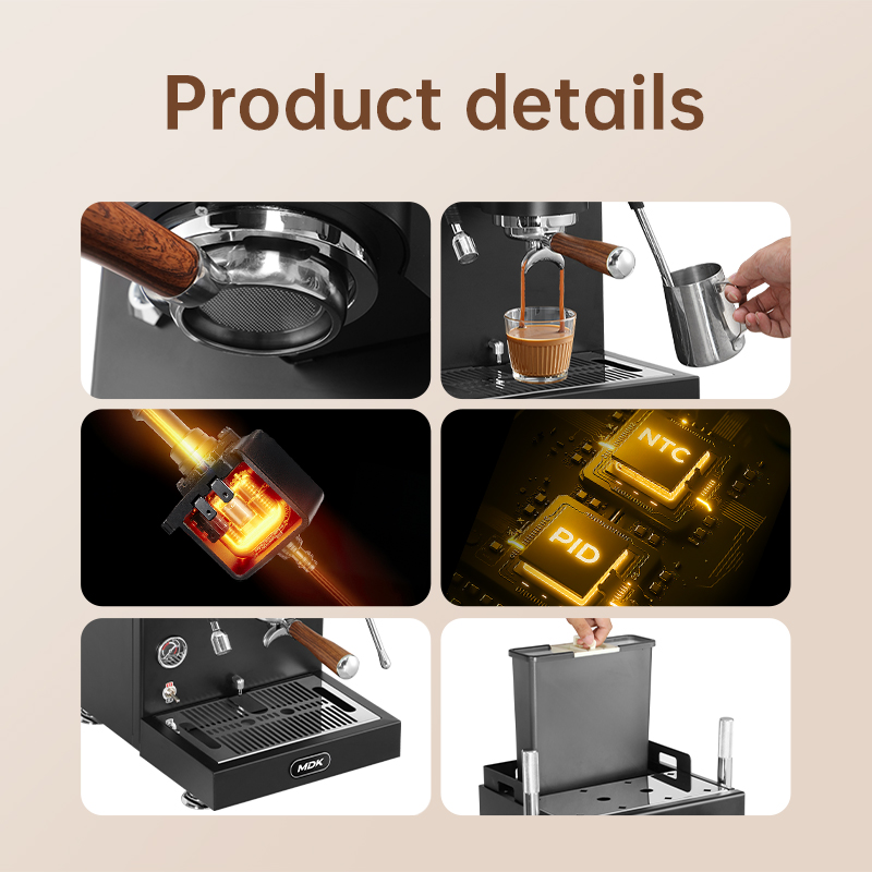 MDK Commerciële Espressomachin - Espresso Machine Semi Auto recensie en prijs