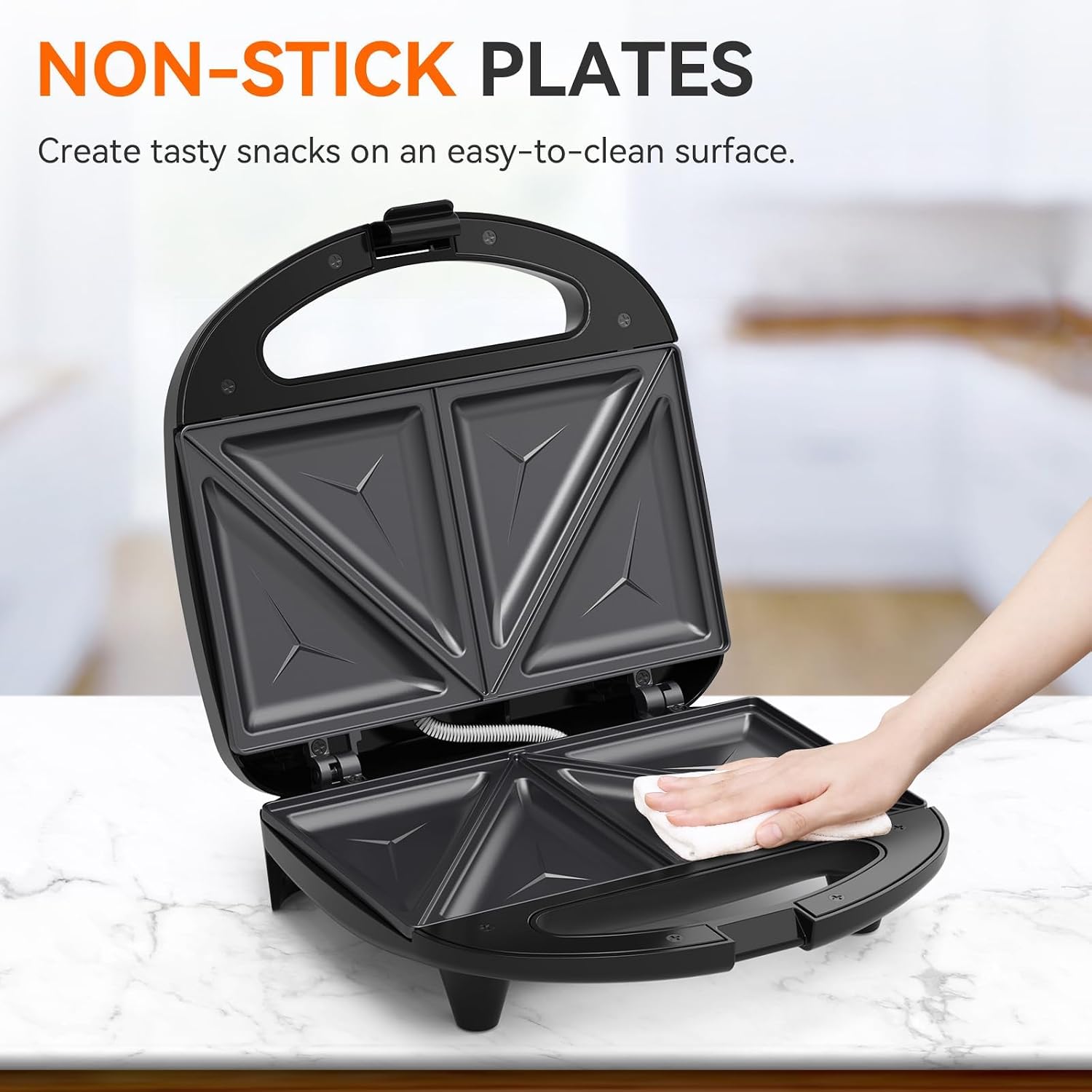 Sandwichmaker, 2-snijder voor  - Sandwich Press Grill recensie en prijs