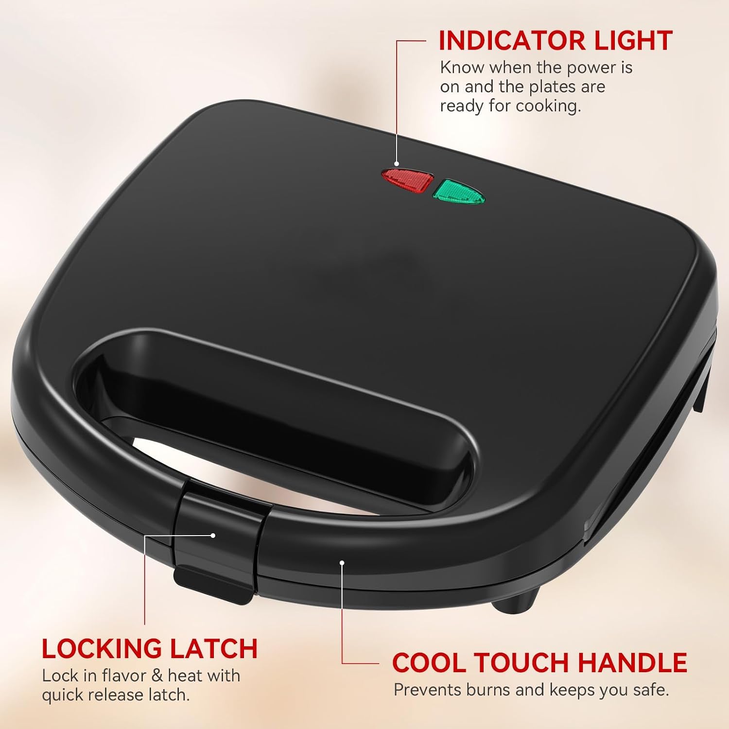 Sandwichmaker, 2-snijder voor  - Sandwich Press Grill recensie en prijs