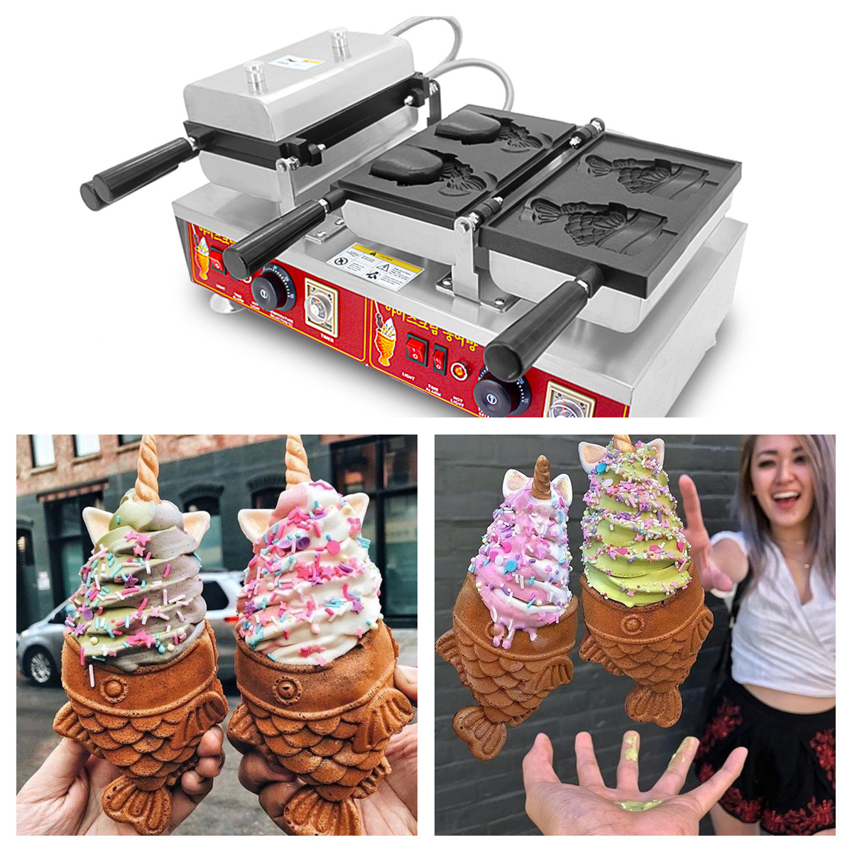 4 Stuks Japanse Ijs Taiyaki Vi - Kitchen Appliances In Japanese recensie en prijs