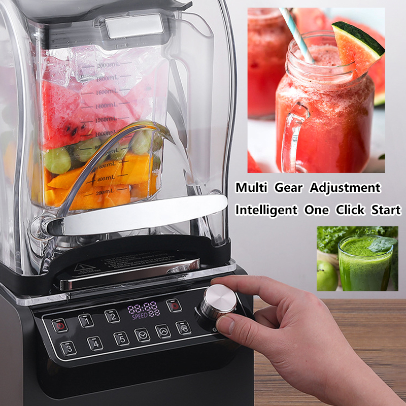 1800W Commerciële Ijs Blender  - Blender High Power recensie en prijs