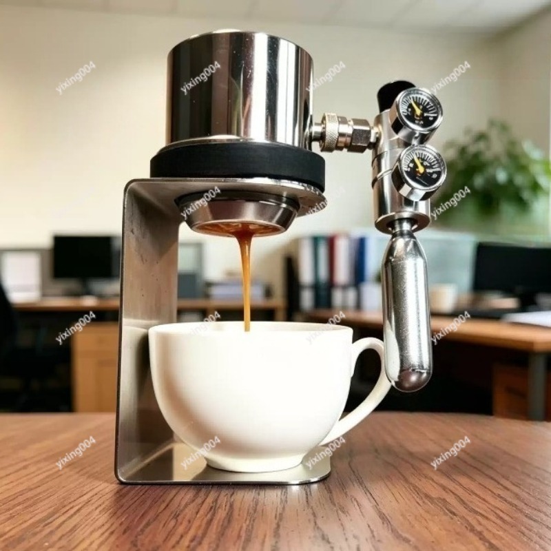 Draagbare pneumatische koffiem - Espresso Machine Semi Auto recensie en prijs