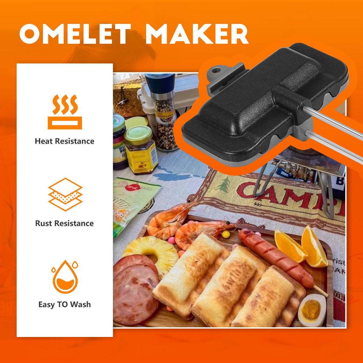 ABUD-Dubbelzijdige Sandwichbak - Sandwich Press Grill recensie en prijs