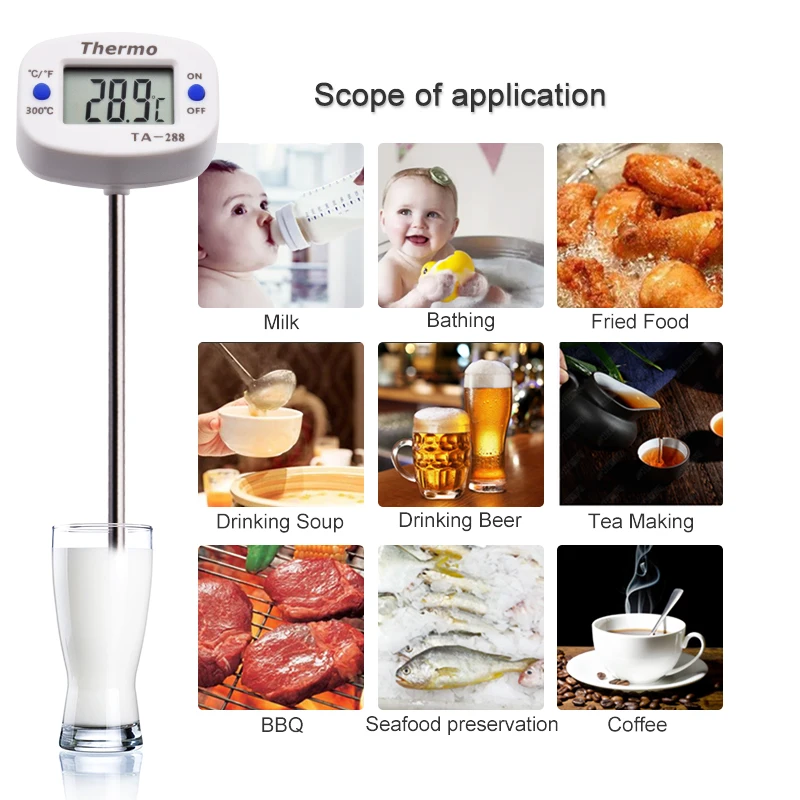 TA288 LCD Digitale Voedselther - Kitchen Appliances Video recensie en prijs